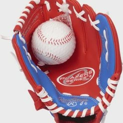 BB GLOVE RAWLINGS PLAYER SERIES CW/BALL (PL91SR) YTH 9'' BS23