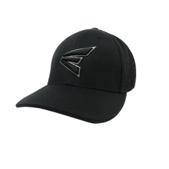 Kelly's Ultimate Sports Easton Hat By Pacific (404M) All Black/Silver/Black