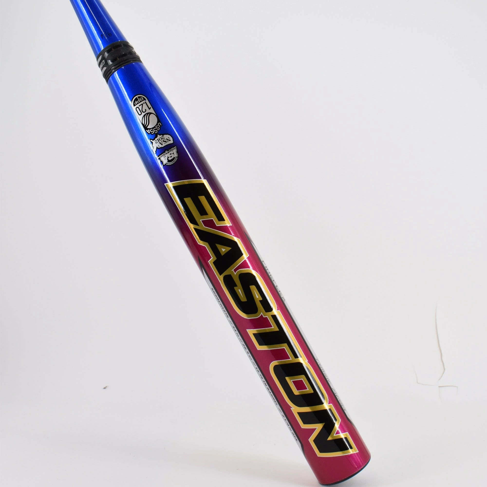 Kelly's Ultimate Sports 2020 Easton Helmer44 Tribute Series Small Batch 12.75" Barrel USSSA Slowpitch Softball Bat SP20CH1275 Tele Blue 2 Kelly's Ultimate Sports 2020 Easton Helmer44 Tribute Series Small Batch 12.75" Barrel USSSA Slowpitch Softball Bat SP20CH1275 Tele Blue - Image 2