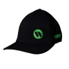 Kelly's Ultimate Sports Worth Trucker Mesh Hat (Black/Green) WTRUCK-BLK