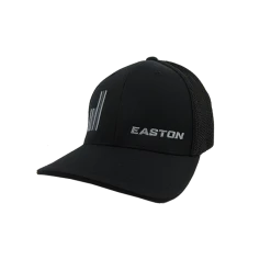 Gloves shop 13 Kelly's Ultimate Sports Easton Hat By Pacific (404M) All Black/Grey Flag