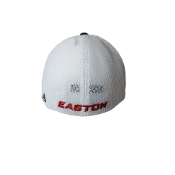 Kelly's Ultimate Sports Easton Hat By Pacific (404M) Black/White/Vegas Gold/Black/Red -Gloves shop hat east pac blk wht tan red 3
