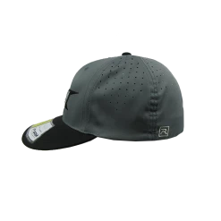 Kelly's Ultimate Sports Miken Hat By Richardson (PTS30) Black/Grey/Grey/Black/Zebra -Gloves shop hat mik rich blk gry metallic 2