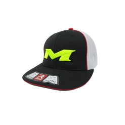 Kelly's Ultimate Sports Miken Hat By Richardson (R165) Black/White/Black/Black/Volt