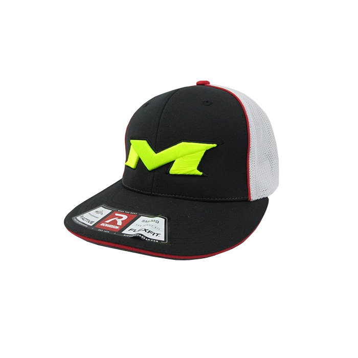 Kelly's Ultimate Sports Miken Hat By Richardson (R165) Black/White/Black/Black/Volt 1 Kelly's Ultimate Sports Miken Hat By Richardson (R165) Black/White/Black/Black/Volt