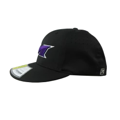 Kelly's Ultimate Sports Miken Hat By Richardson (PTS30) All Black/White/Purple -Gloves shop hat mik rich blk wht ppl 2