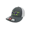 Kelly's Ultimate Sports Miken Hat By Richardson (R165) Grey/White/Grey/Volt/Purple