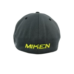 Kelly's Ultimate Sports Miken Psycho Hat By Richardson (PTS40) Black/Charcoal/Char/Volt/Blk/Volt -Gloves shop hat miken pshyco gry blk ylw 2