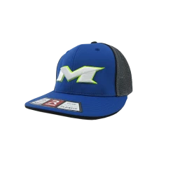 Kelly's Ultimate Sports Miken Hat By Richardson (R165) Blue/Charcoal/Blue/Volt/White