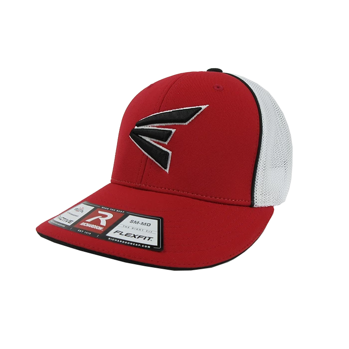 Kelly's Ultimate Sports Easton Hat By Richardson (R165) Red/White/Red/Wht/Black 1 Kelly's Ultimate Sports Easton Hat By Richardson (R165) Red/White/Red/Wht/Black