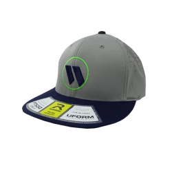 Kelly's Ultimate Sports Worth Hat By Richardson (PTS30) Navy/Grey/Grey/Neon Green/Navy