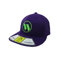 Kelly's Ultimate Sports Worth Hat By Richardson (PTS30) All Purple/Neon Green