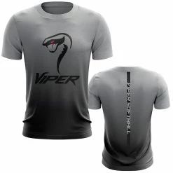 Kelly's Ultimate Sports Viper Sports Short Sleeve Shirt - Fade (Black/Charcoal)