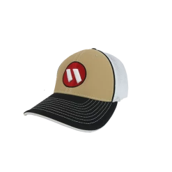 Kelly's Ultimate Sports Worth Hat By Pacific (404M) Black/White/Gold/Blk/Red/Wht